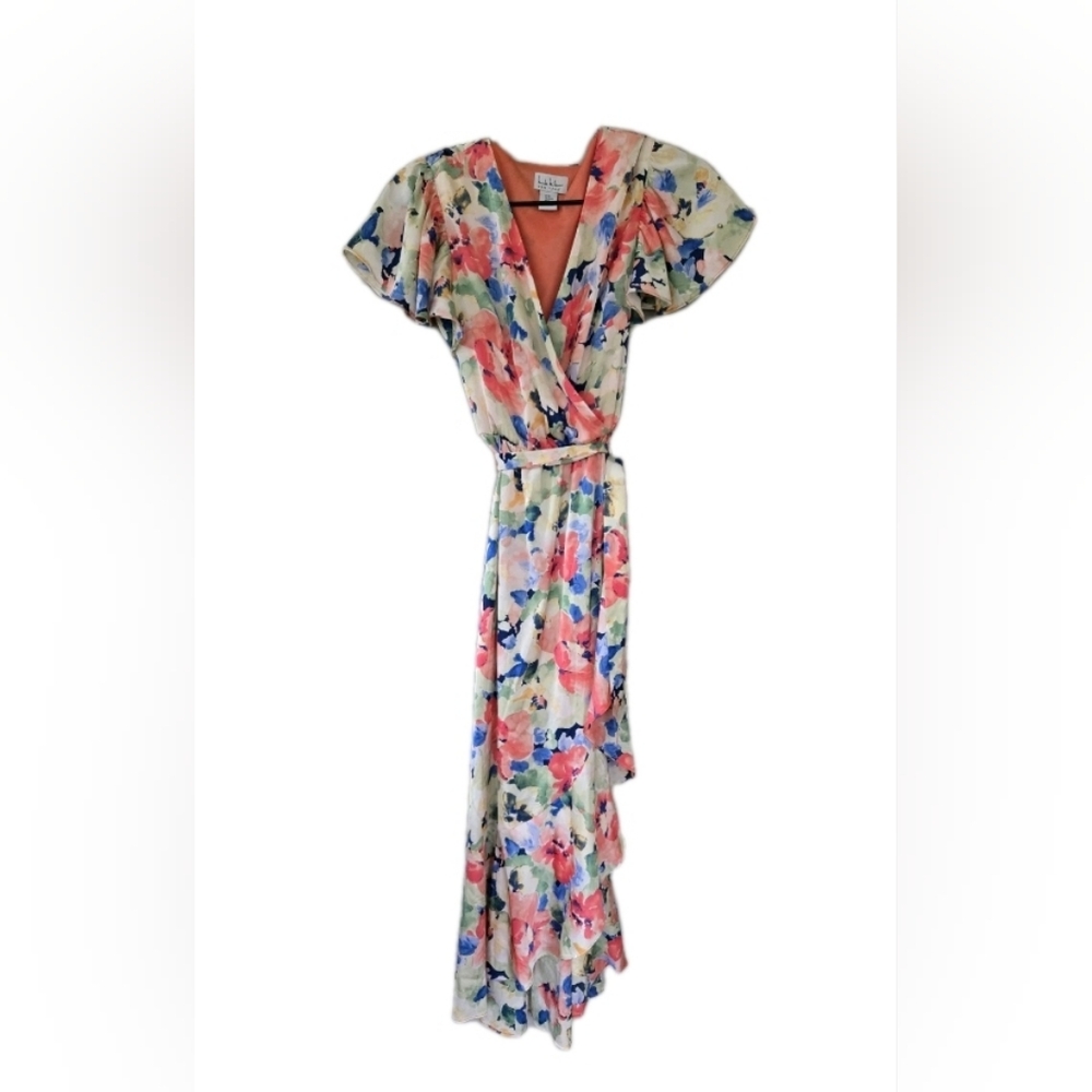 Floral Wrap Dress